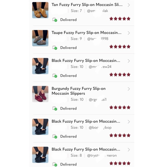 Tan Fuzzy Furry Slip-on Moccasin Slippers - Picture 9 of 10